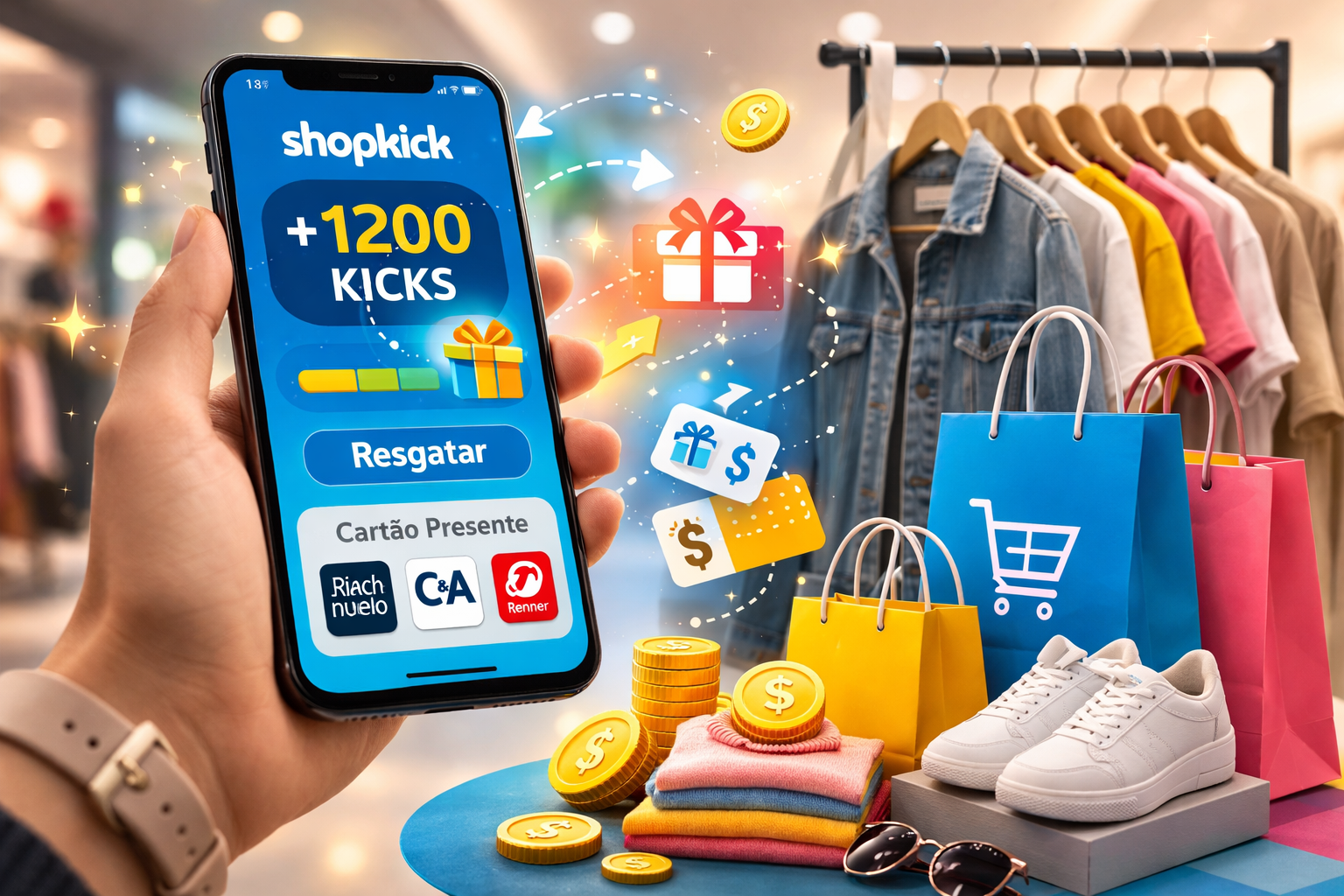 Aplicativo para ganhar roupas